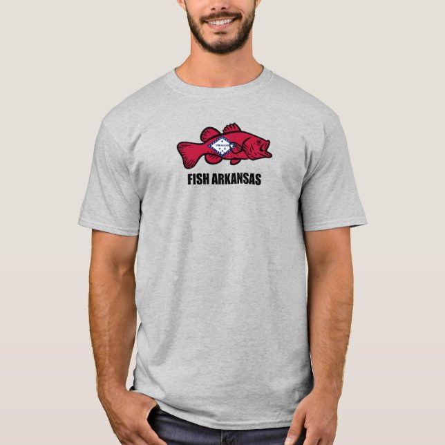 Camiseta Peixe Arkansas (Frente)
