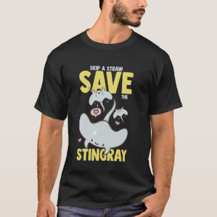 Camiseta Peixe Arraia Engraçado Marinho Animais Fofos