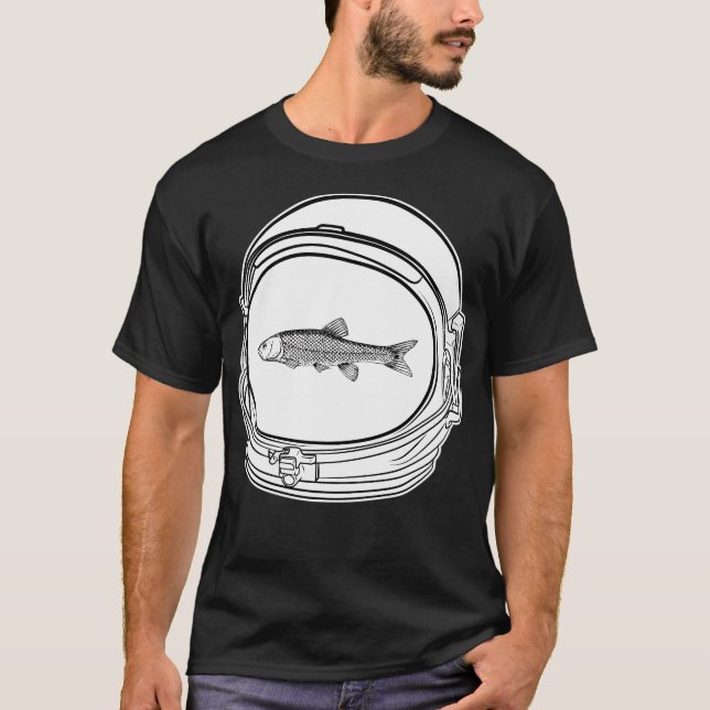 Camiseta Peixe astronauta (Frente)