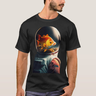 Camiseta Peixe astronauta