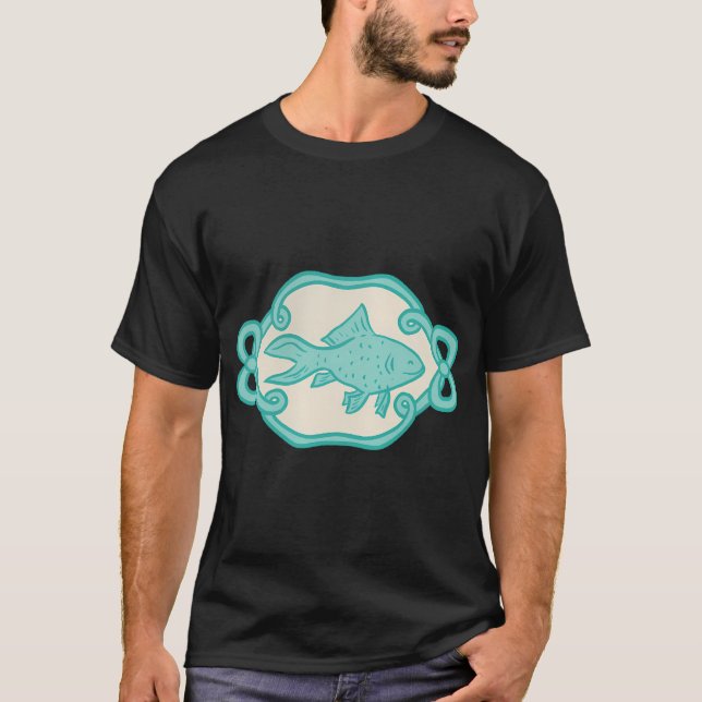 Camiseta Peixe azul (Frente)