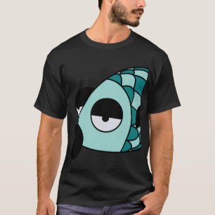 CAMISETA PEIXE AZUL PREGUIÇOSO