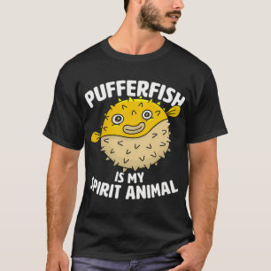 Camiseta Peixe Baiacu é Meu Animal Espiritual