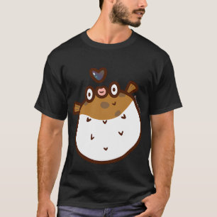 Camiseta Peixe-balão desajeitado