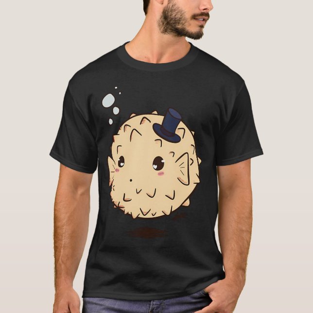 Camiseta Peixe Balão Fofo (Frente)