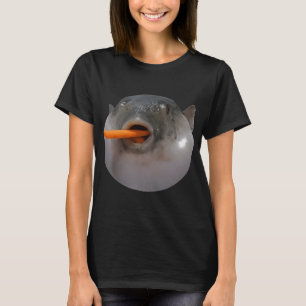 Camiseta Peixe-balão Meme