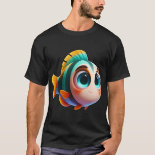 Camiseta Peixe Barb Adorável