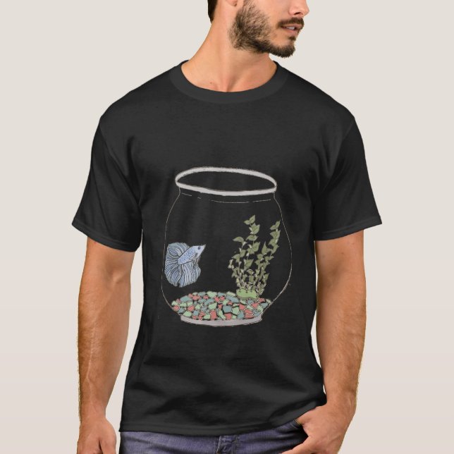 Camiseta Peixe Betta (Frente)