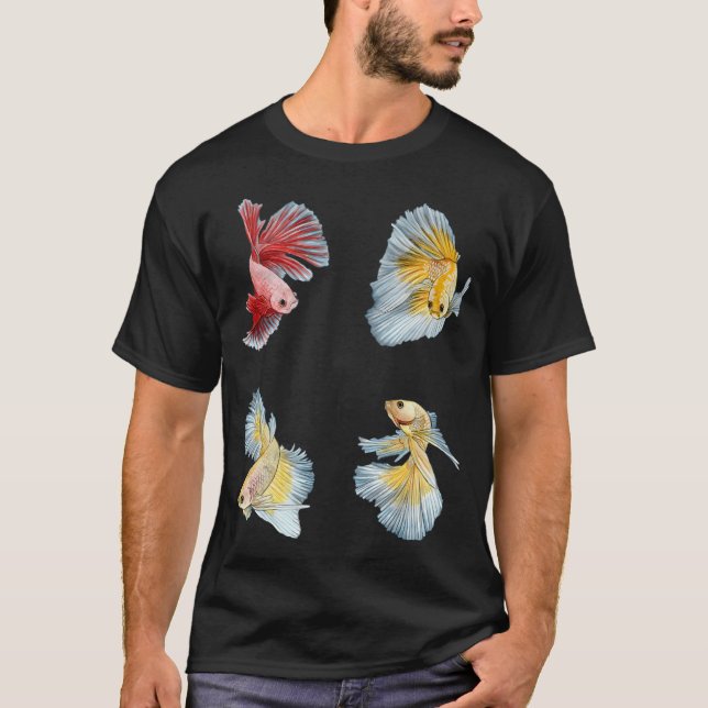 Camiseta peixe Betta (Frente)