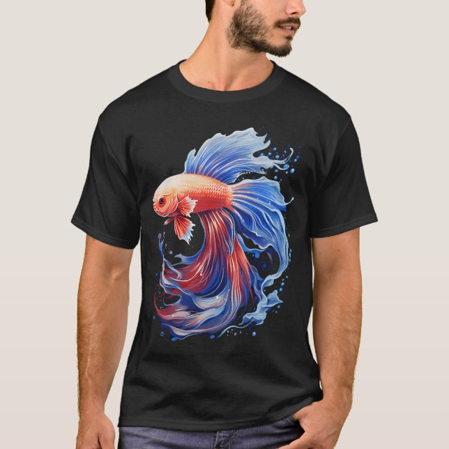 Camiseta peixe-betta (Frente)