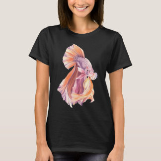 Camiseta Peixe Betta Aquarela