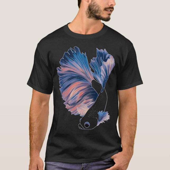 Camiseta Peixe Betta Crepúsculo (Frente)