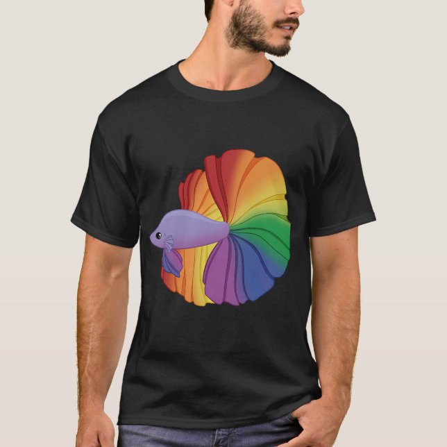 Camiseta Peixe Betta Orgulho (Frente)