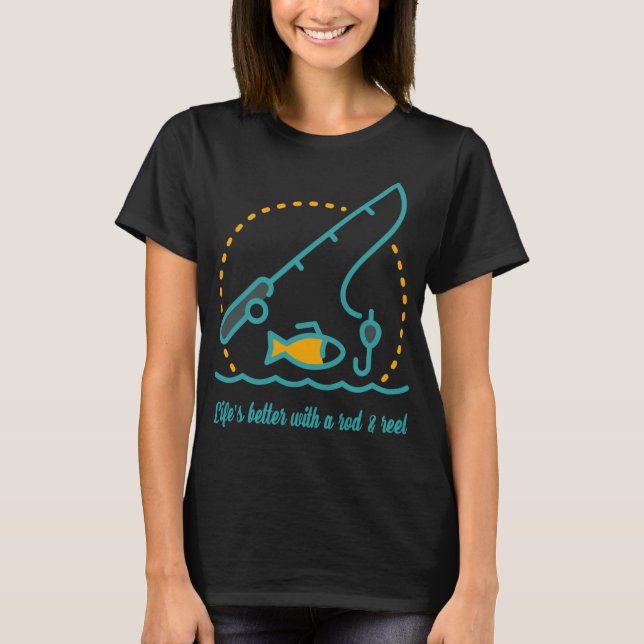 Camiseta Peixe Betta Vermelho (Frente)