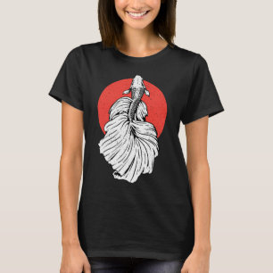 Camiseta Peixe Betta Vintage Retrô