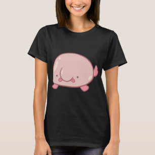 Camiseta Peixe-blob fofo