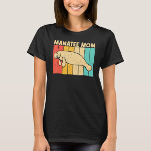 Camiseta Peixe-boi Bonito Para Mãe Mulheres Vaca Marinha Pe