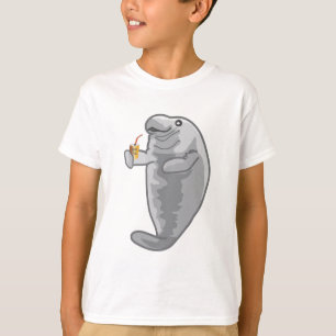 Camiseta Peixe-boi congelado - apenas frio