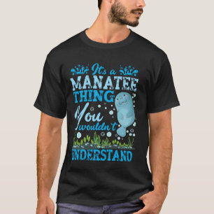 Camiseta Peixe-boi Fofo É Uma Coisa de Peixe-boi
