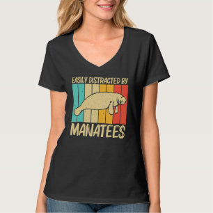 Camiseta Peixe-boi Fofo Para Homens Mulheres Vaca Marinha P