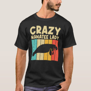 Camiseta Peixe-boi Legal Para Mulheres Mãe Vaca Marinha Sal