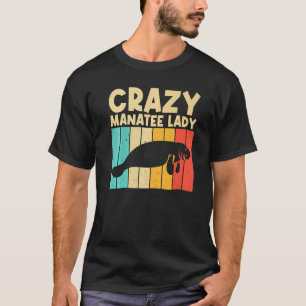 Camiseta Peixe-boi Legal Para Mulheres Mãe Vaca Marinha Sal