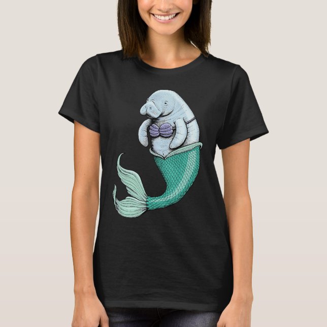 Camiseta Peixe-boi Sereia (Frente)