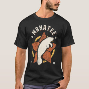Camiseta Peixe-boi Vintage Retro Animal Clássico