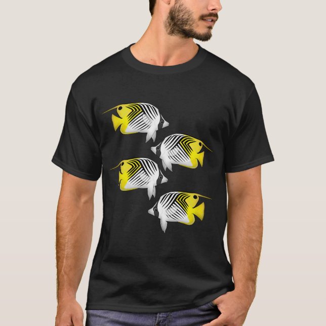 Camiseta peixe-borboleta (Frente)