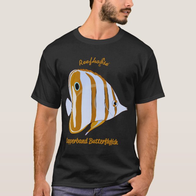 Camiseta Peixe-borboleta-cobre (Frente)