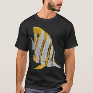 Camiseta Peixe-borboleta-cobre