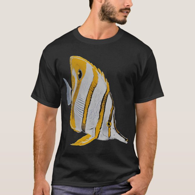 Camiseta Peixe-borboleta-cobre (Frente)