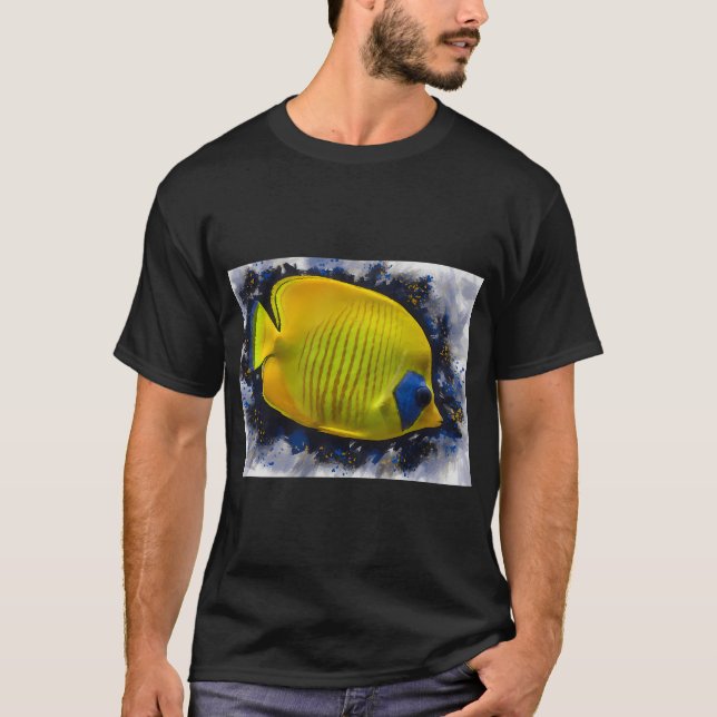 Camiseta Peixe-Borboleta Enmascarado (Frente)