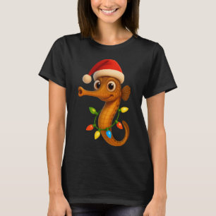 Camiseta Peixe-Cachimbo de Natal