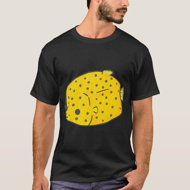 Camiseta Peixe Caixa de Bebê (Frente)