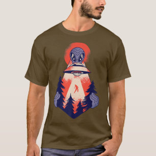 Camiseta Peixe-capacete astronauta