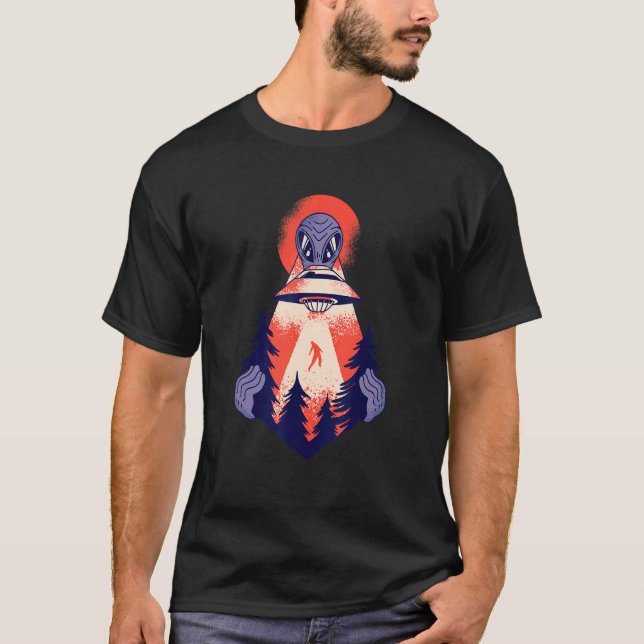 Camiseta Peixe Capacete de Astronauta (Frente)