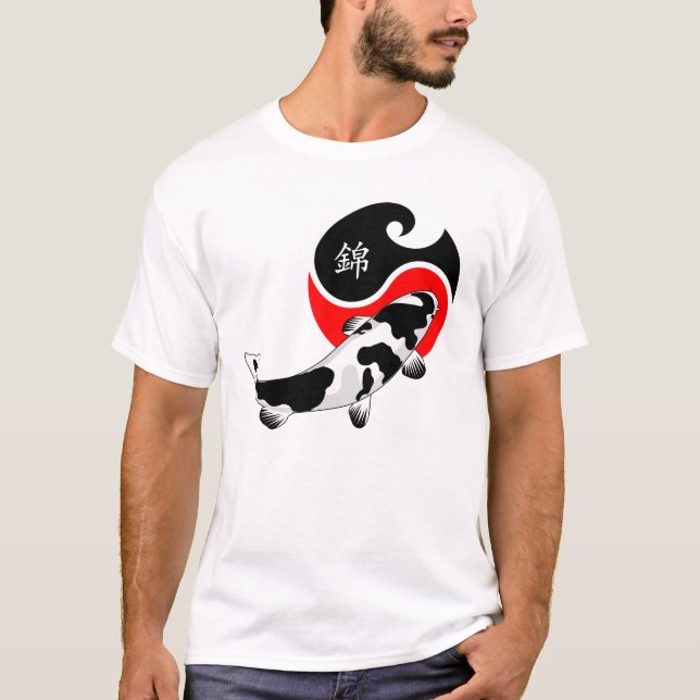 Camiseta Peixe-carpa KOI - Nishikigoi Kumonryu T-Shirt (Frente)