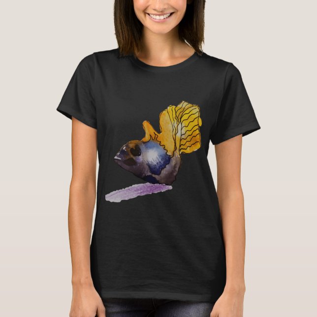 Camiseta Peixe Caveira (Frente)