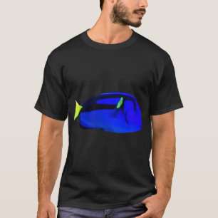 Camiseta Peixe Cirurgião Azul
