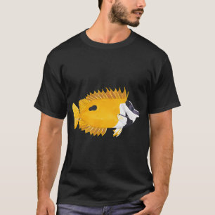 Camiseta PEIXE-COELHO RABO-DE-RAPOSA-Siganus vulpinus