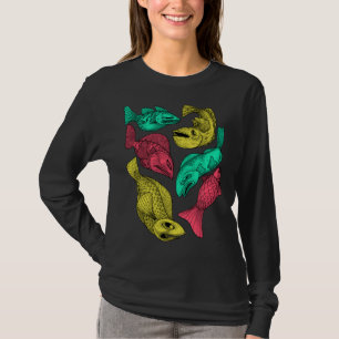 Camiseta Peixe Colorido