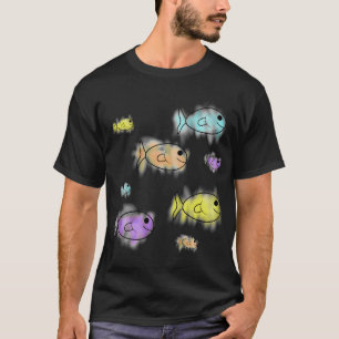 Camiseta Peixe Colorido