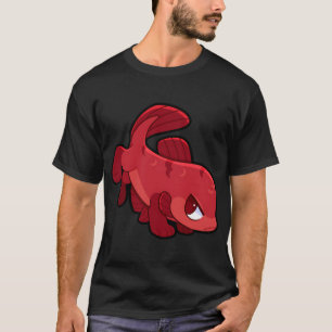 Camiseta Peixe Comercializável Betta Vermelho