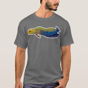 Camiseta peixe de água salgada