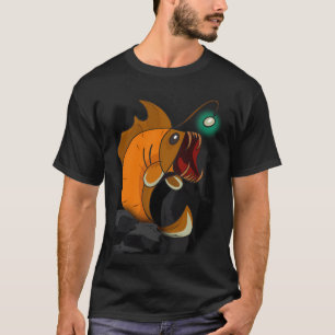 Camiseta peixe de águas profundas