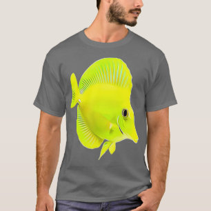 Camiseta Peixe de aquário de recife de Tang Saltwater amare