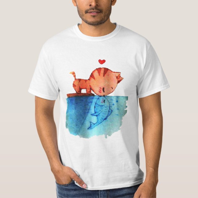 Camiseta Peixe de beijos (Frente)