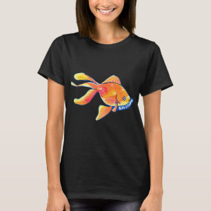 Camiseta Peixe-de-briga-siamês