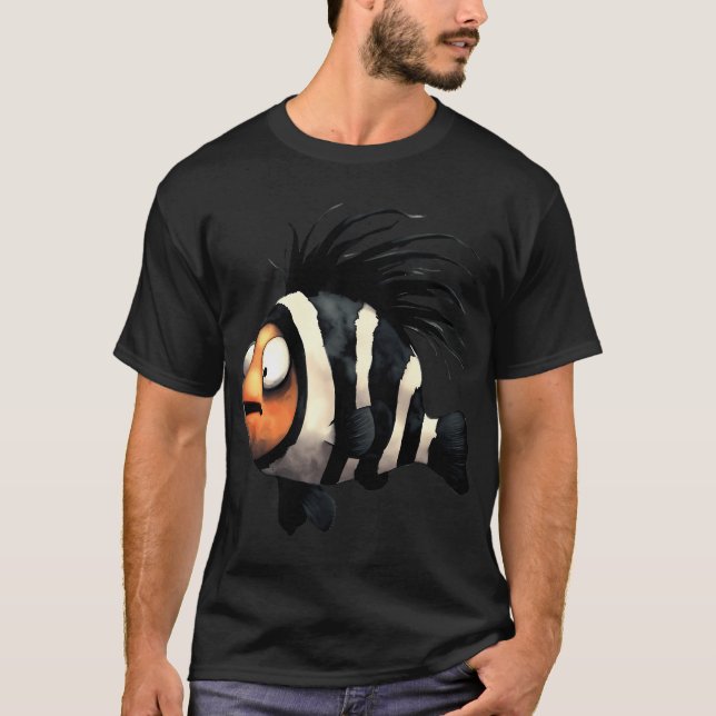 Camiseta peixe de Burton (Frente)